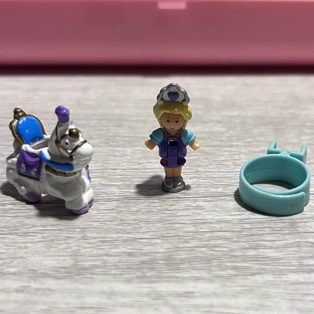 1993 COMPLETE Polly’s Circus Pony Ring Bluebird Polly Pocket